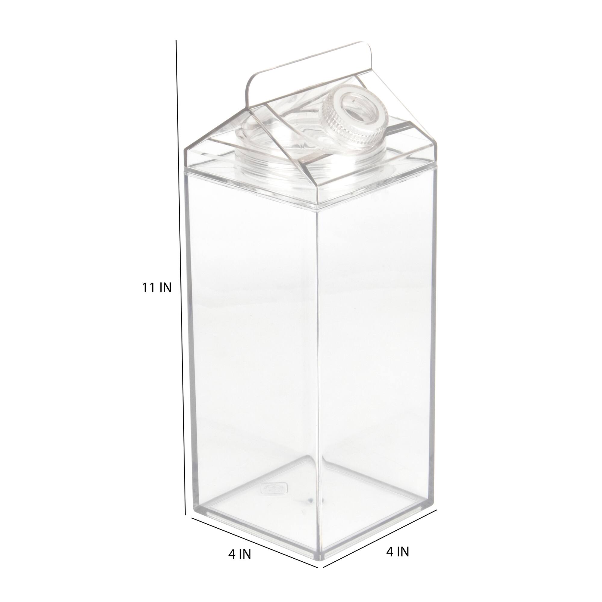 Kitchen Details 64oz. Clear Beverage Carton